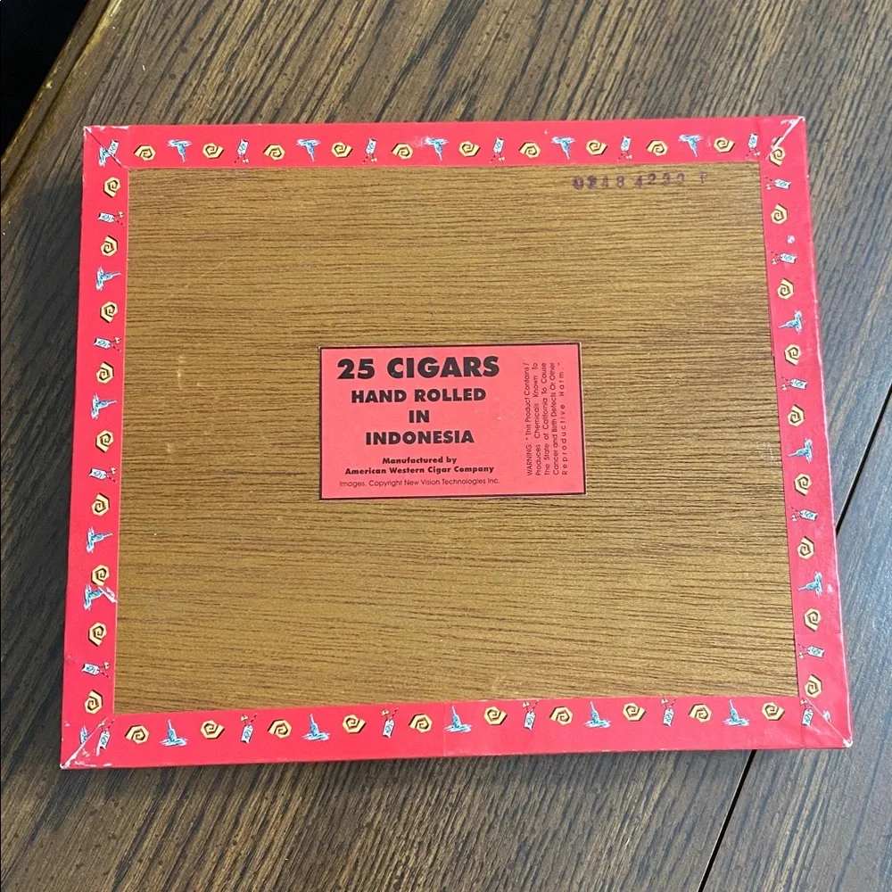 Island Collection Rum wooden cigar boxes
